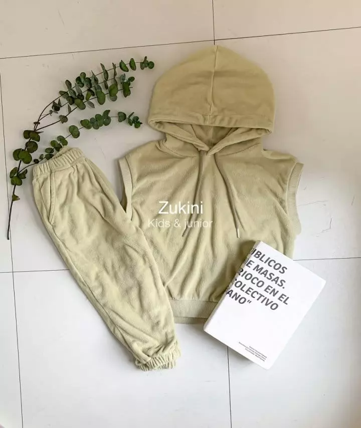 Zukini - Korean Children Fashion - #Kfashion4kids - Hoody Top Bottom Set - 12