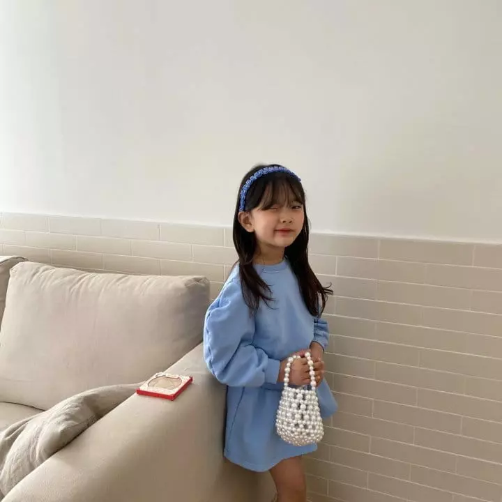 Zukini - Korean Children Fashion - #designkidswear - Puff Top Bottom Set - 4