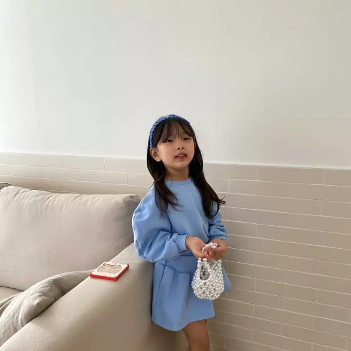 Zukini - Korean Children Fashion - #fashionkids - Puff Top Bottom Set - 5