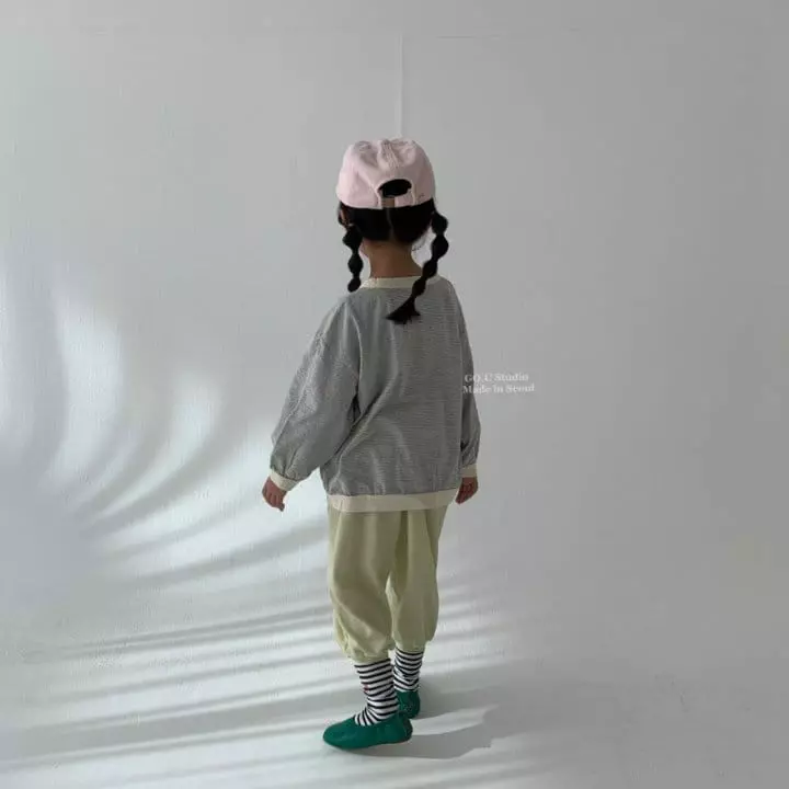 go;u - Korean Children Fashion - #prettylittlegirls - Block Tee - 4