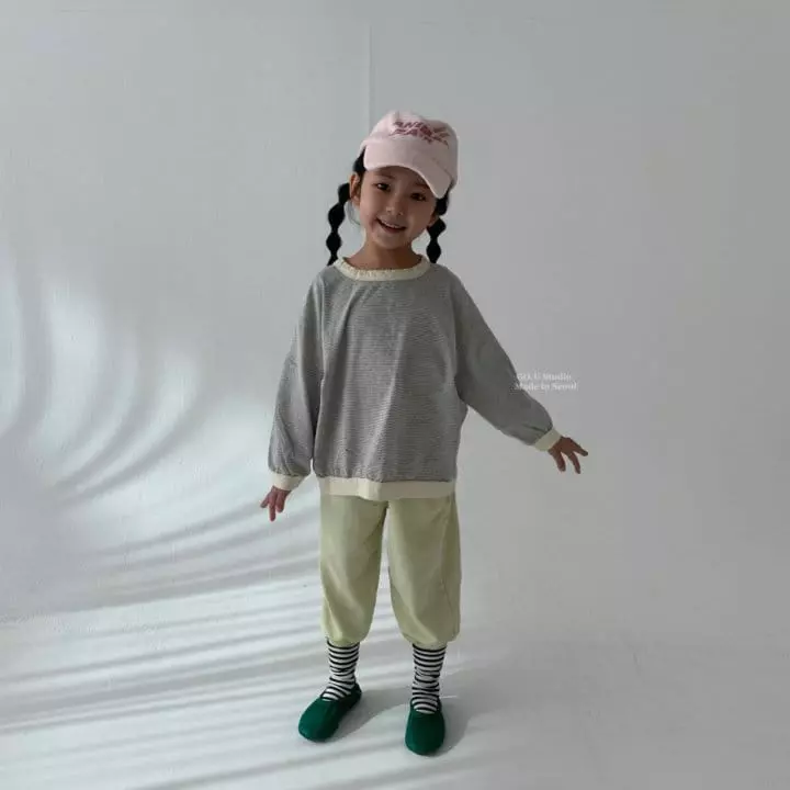 go;u - Korean Children Fashion - #childofig - Block Tee - 5