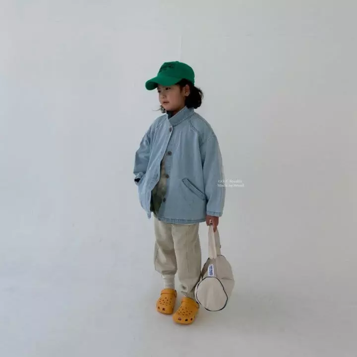 go;u - Korean Children Fashion - #childofig - Special Denim Jacket - 3