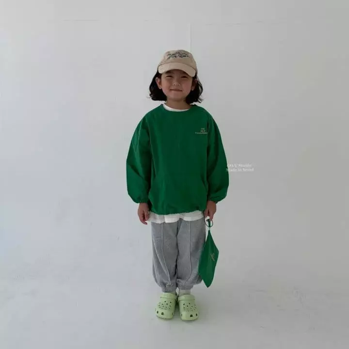 go;u - Korean Children Fashion - #kidzfashiontrend - Wind Sweatshirt with Bag