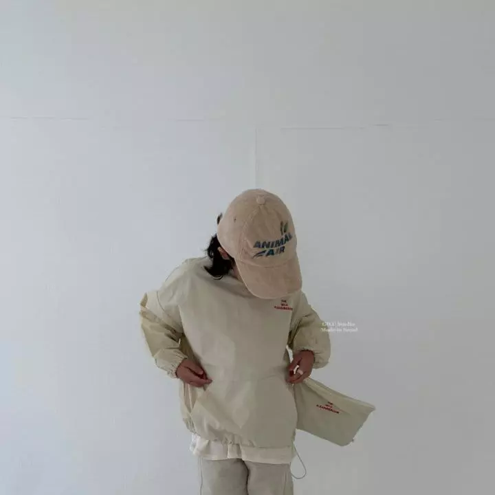 go;u - Korean Children Fashion - #minifashionista - Wind Sweatshirt with Bag - 5