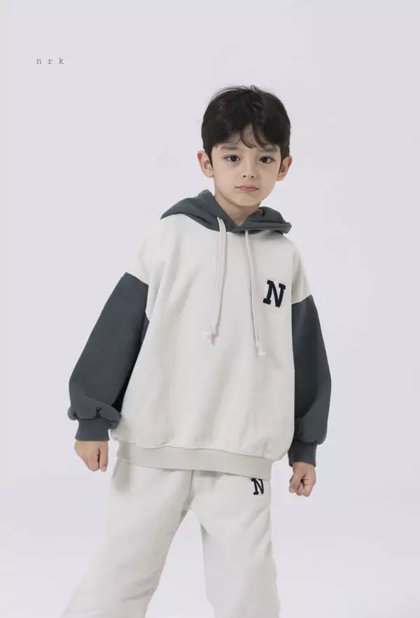 nrk - Korean Children Fashion - #Kfashion4kids - Ann Hoody Top Bottom Set - 12
