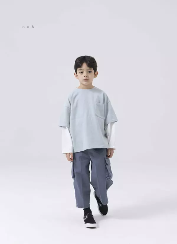 nrk - Korean Children Fashion - #childofig - Twill Cargo Pants - 12