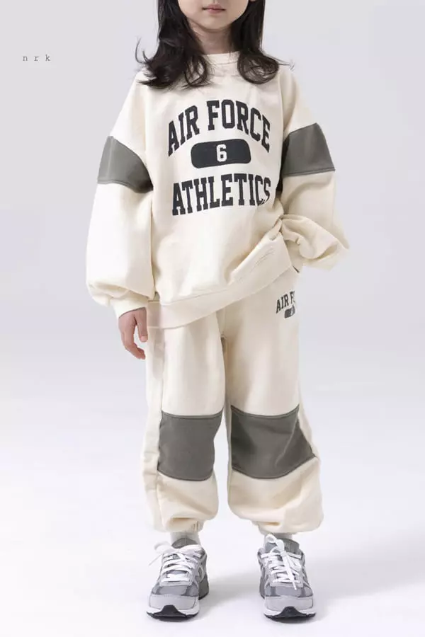nrk - Korean Children Fashion - #childofig - Color Top Bottom Set - 2