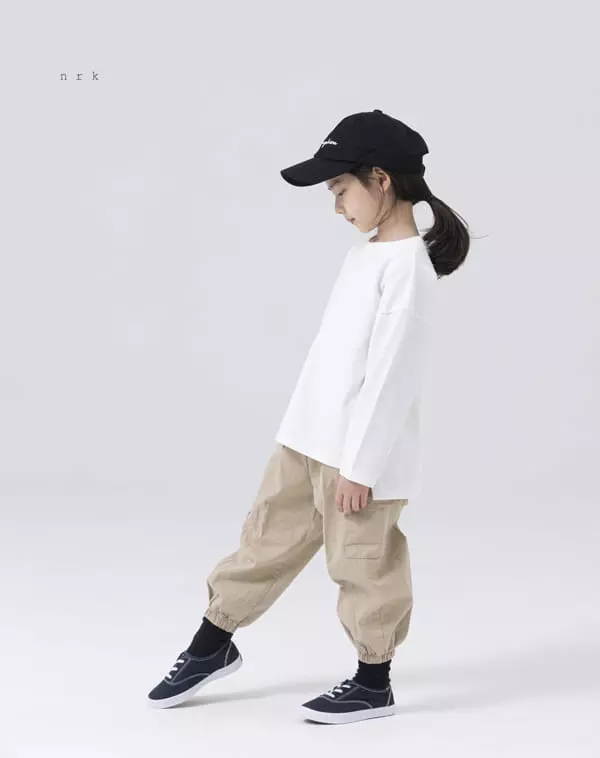 nrk - Korean Children Fashion - #childofig - Basic Slit Tee - 2
