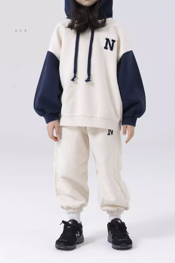 nrk - Korean Children Fashion - #childrensboutique - Ann Hoody Top Bottom Set - 5