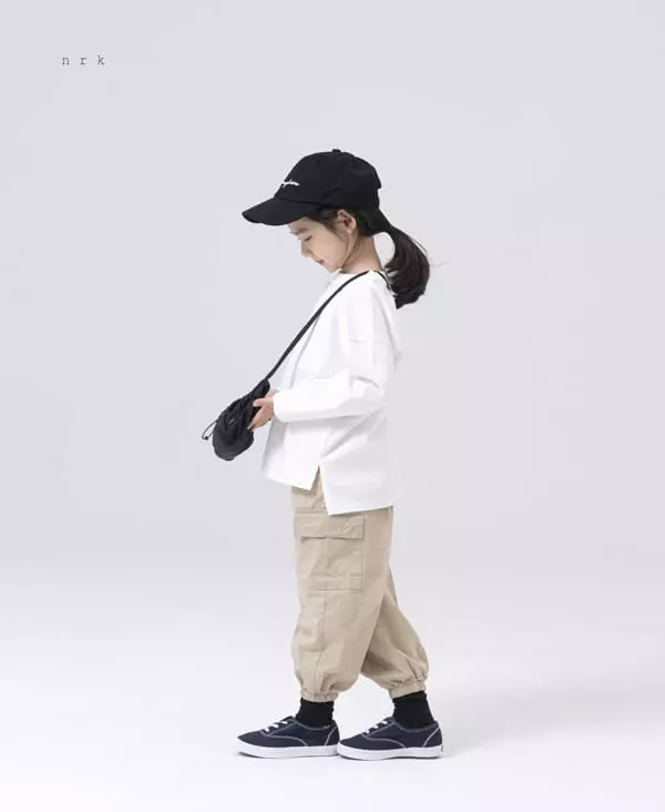 nrk - Korean Children Fashion - #childrensboutique - Basic Slit Tee - 3