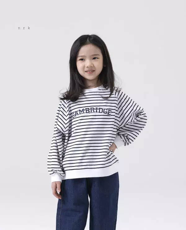 nrk - Korean Children Fashion - #discoveringself - Stripes Sweatshrit - 2
