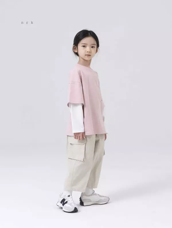 nrk - Korean Children Fashion - #fashionkids - Twill Cargo Pants - 3