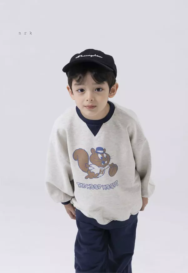 nrk - Korean Children Fashion - #fashionkids - Squirrel Top Bottom Set - 9