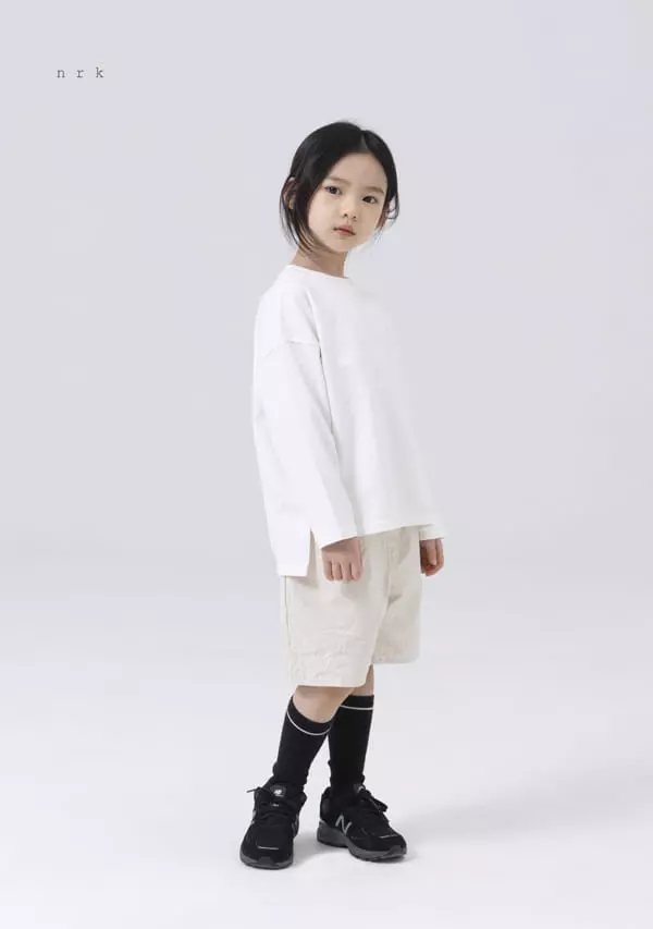 nrk - Korean Children Fashion - #fashionkids - Basic Slit Tee - 6