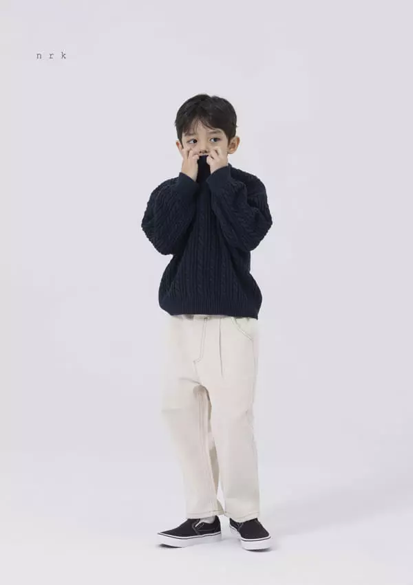 nrk - Korean Children Fashion - #kidsshorts - Twist Knit - 11
