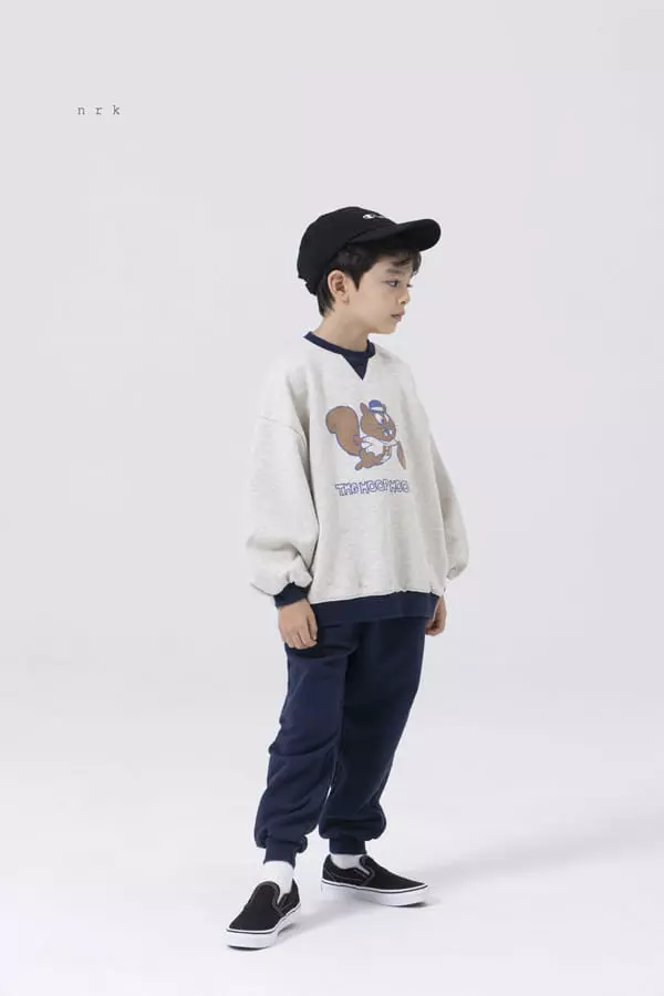 nrk - Korean Children Fashion - #kidsstore - Squirrel Top Bottom Set - 11
