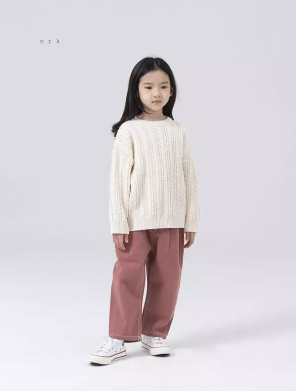 nrk - Korean Children Fashion - #kidzfashiontrend - Pigment Wrinkle Pants - 5