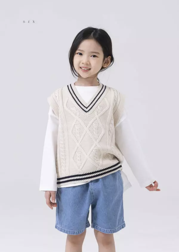 nrk - Korean Children Fashion - #kidzfashiontrend - Basic Slit Tee - 9