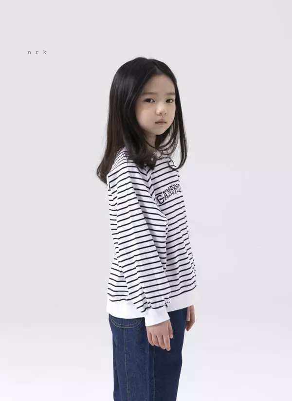 nrk - Korean Children Fashion - #kidzfashiontrend - Stripes Sweatshrit - 6