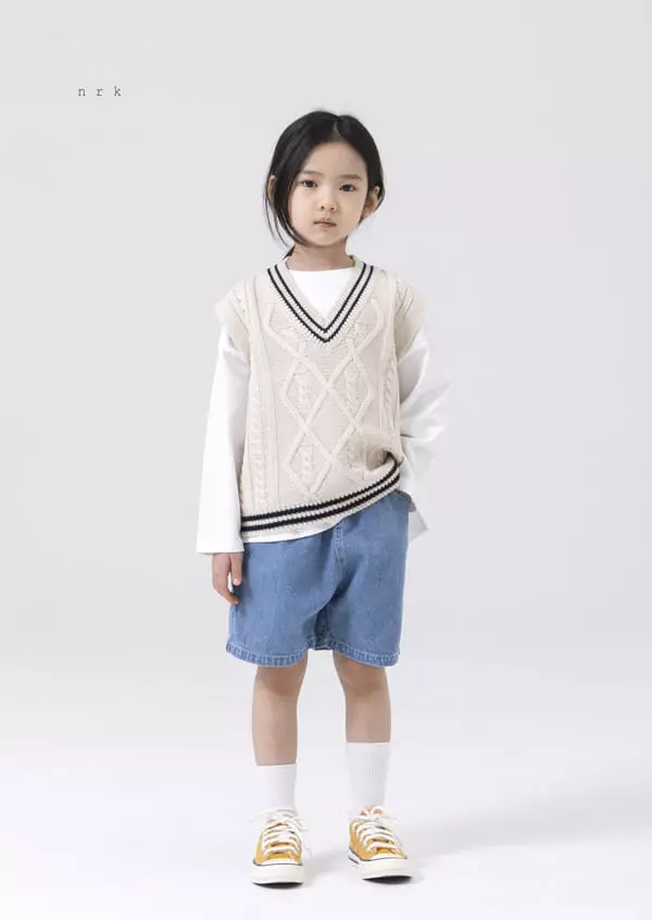 nrk - Korean Children Fashion - #magicofchildhood - School Look Vest - 3