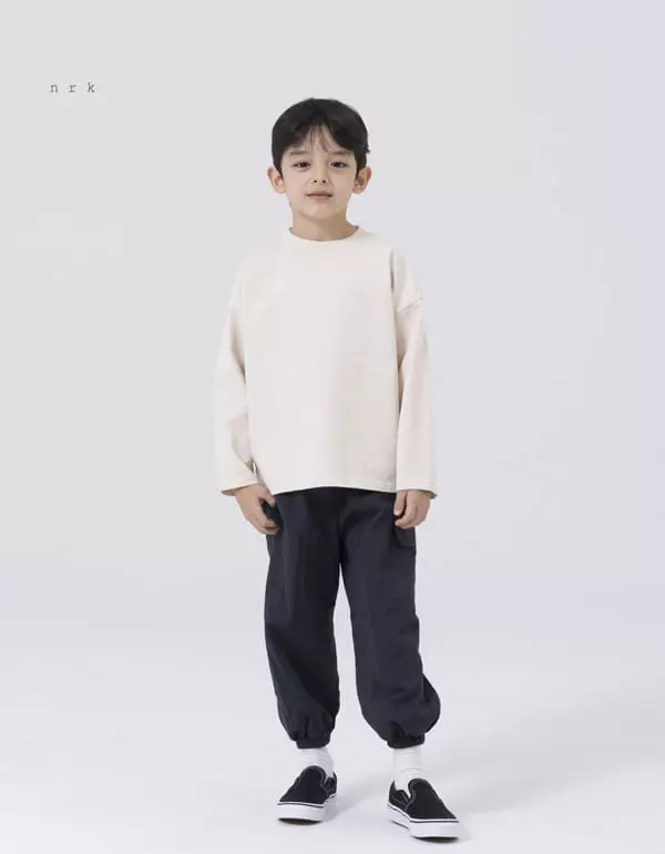 nrk - Korean Children Fashion - #magicofchildhood - Basic Slit Tee - 12