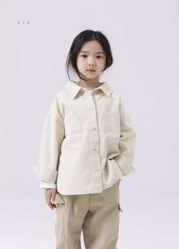 nrk - Korean Children Fashion - #magicofchildhood - Twill Shirt - 7