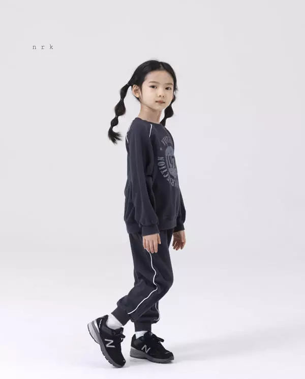 nrk - Korean Children Fashion - #minifashionista - Pping Stripes Top Bottom Set - 3