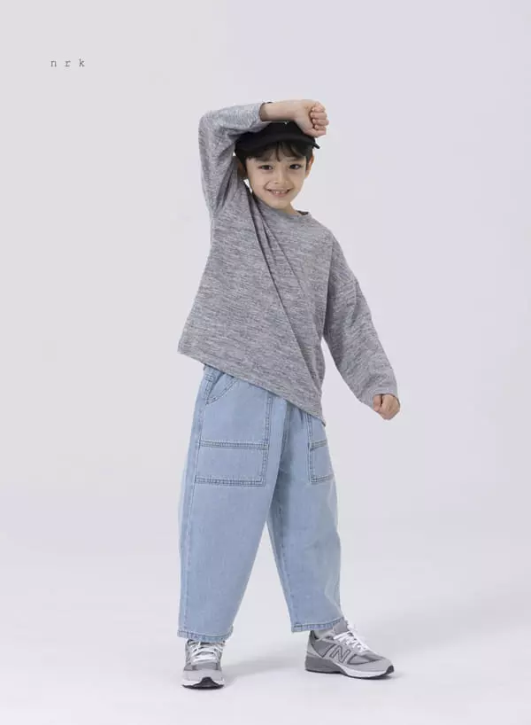 nrk - Korean Children Fashion - #minifashionista - Slav Slit Tee - 12