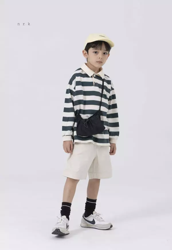 nrk - Korean Children Fashion - #minifashionista - Stripes Collar Tee - 11