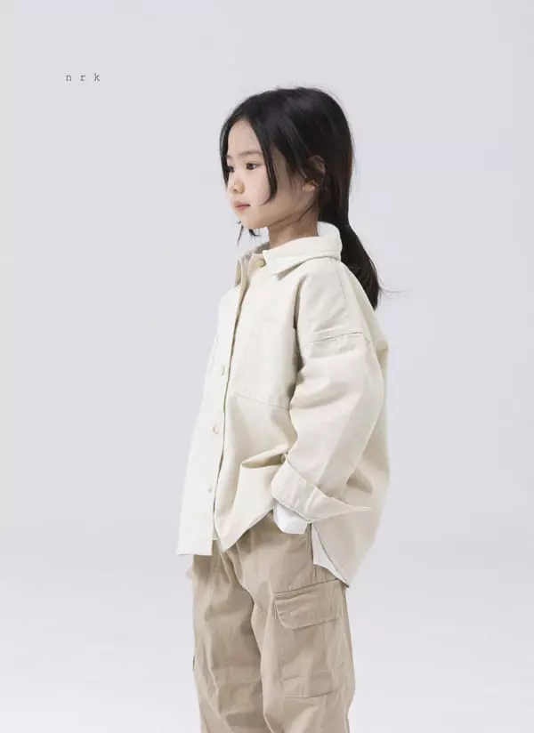 nrk - Korean Children Fashion - #minifashionista - Twill Shirt - 8
