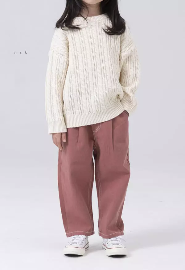 nrk - Korean Children Fashion - #prettylittlegirls - Twist Knit - 2