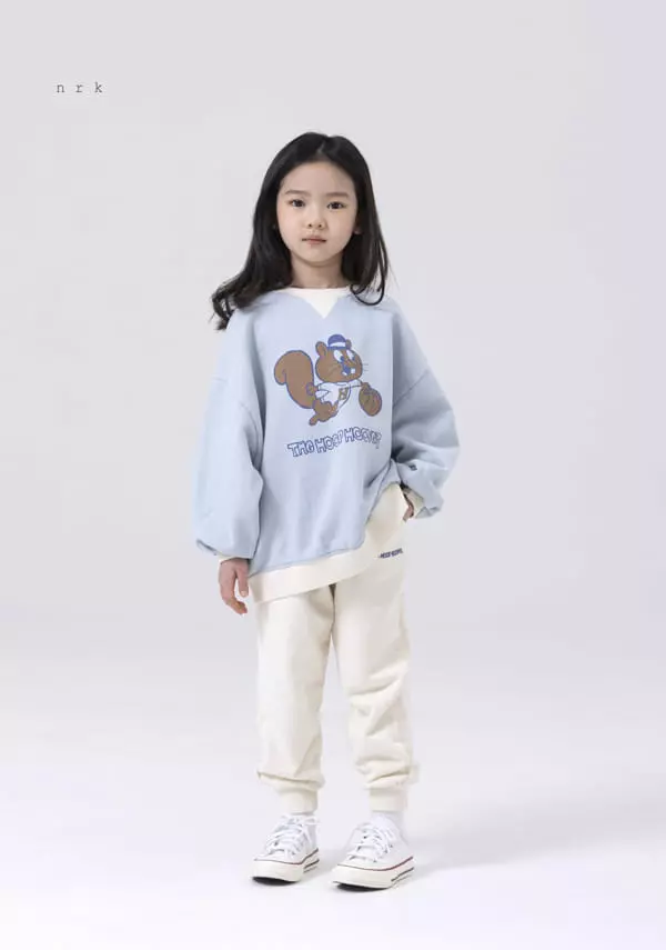 nrk - Korean Children Fashion - #prettylittlegirls - Squirrel Top Bottom Set - 3