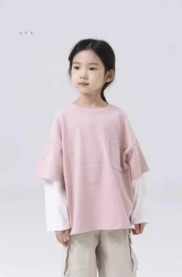 nrk - Korean Children Fashion - #prettylittlegirls - Layered Color Tee - 10