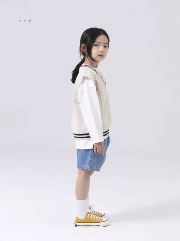 nrk - Korean Children Fashion - #todddlerfashion - School Look Vest - 6
