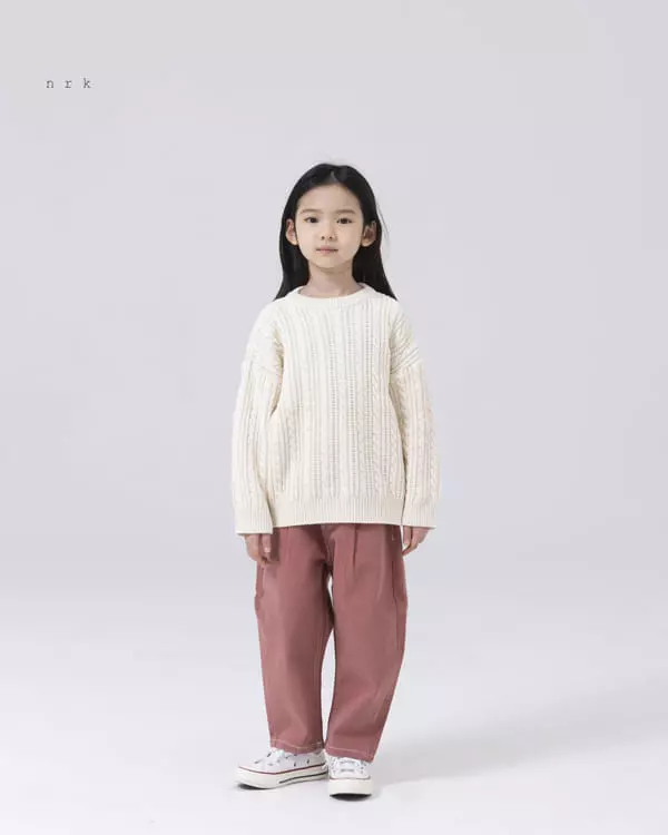 nrk - Korean Children Fashion - #todddlerfashion - Twist Knit - 3