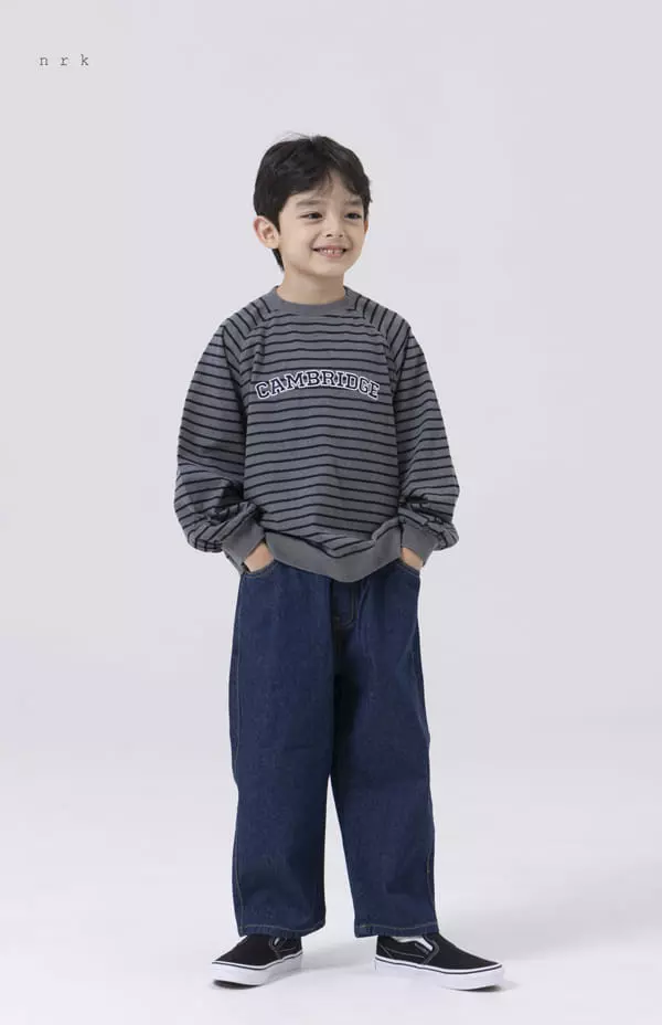 nrk - Korean Children Fashion - #todddlerfashion - Stripes Sweatshrit - 12