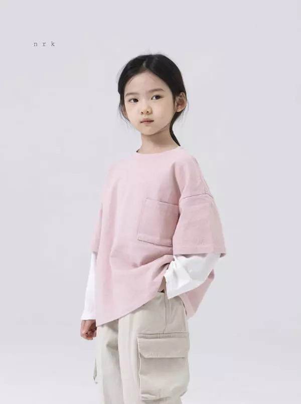 nrk - Korean Children Fashion - #todddlerfashion - Layered Color Tee - 11