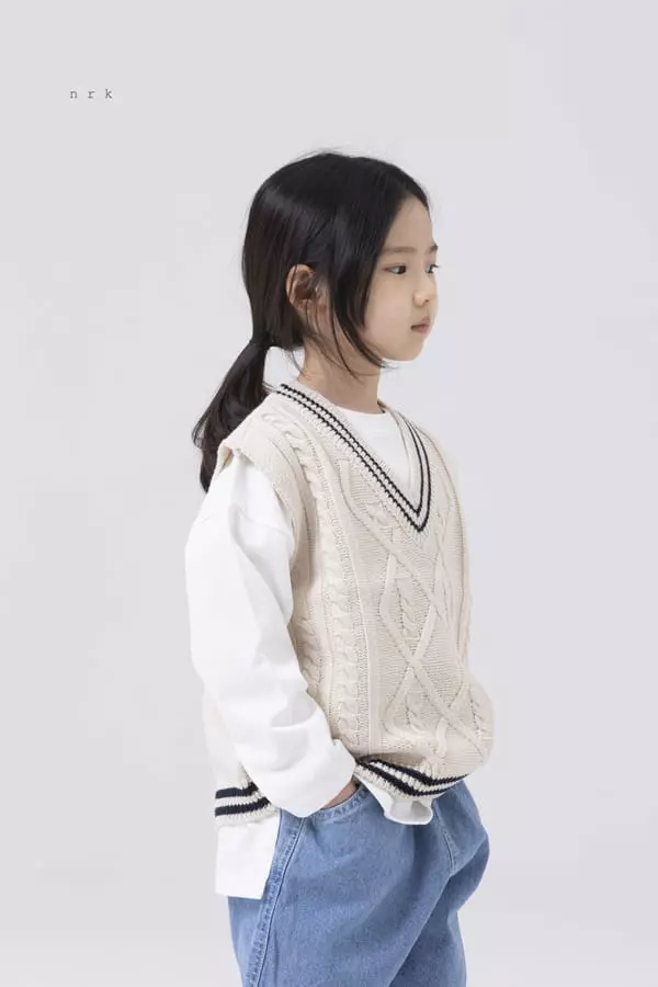 nrk - Korean Children Fashion - #toddlerclothing - School Look Vest - 7