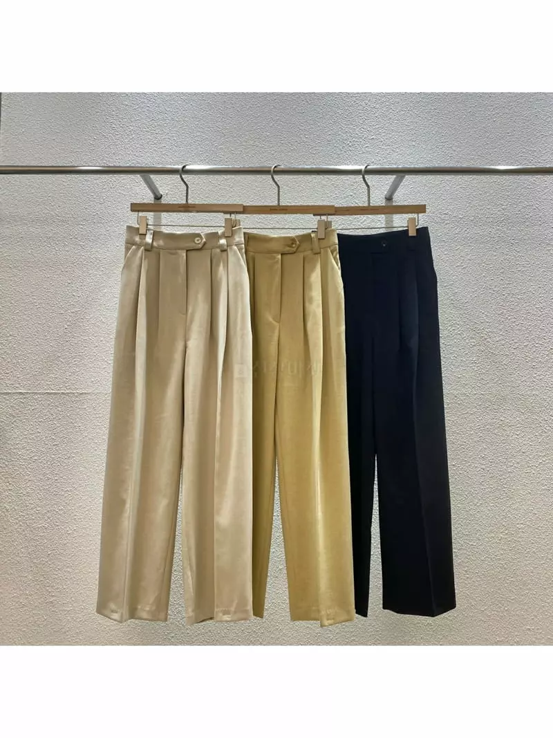 140 Avenue - Korean Women Fashion - #thelittlethings - Pintuck Pants - 4