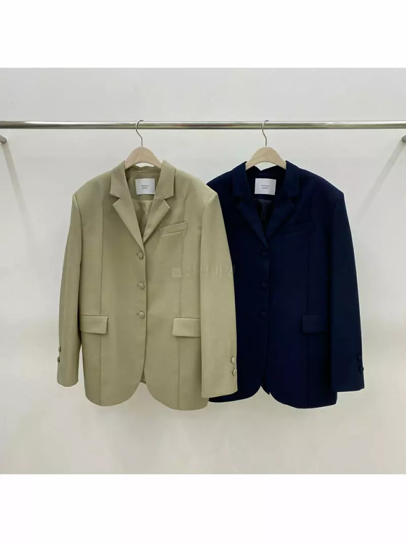 140 Avenue - Korean Women Fashion - #shopsmall - Pintuck Jacket - 4