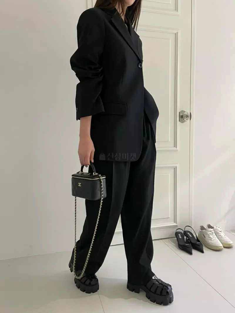140 Avenue - Korean Women Fashion - #thelittlethings - Pintuck Pants - 3