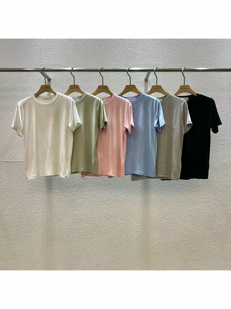 140 Avenue - Korean Women Fashion - #momslook - Basic Tee - 4