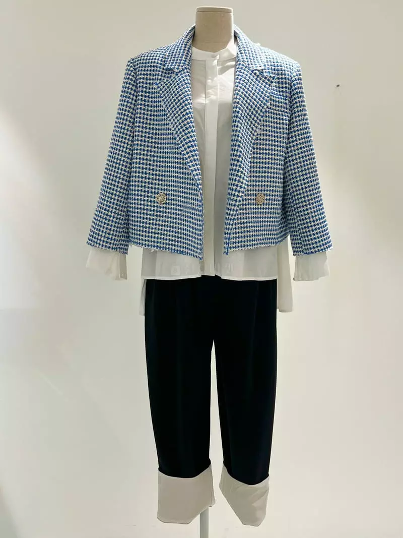 1968 - Korean Women Fashion - #womensfashion - Cha Shawl Jacket - 4