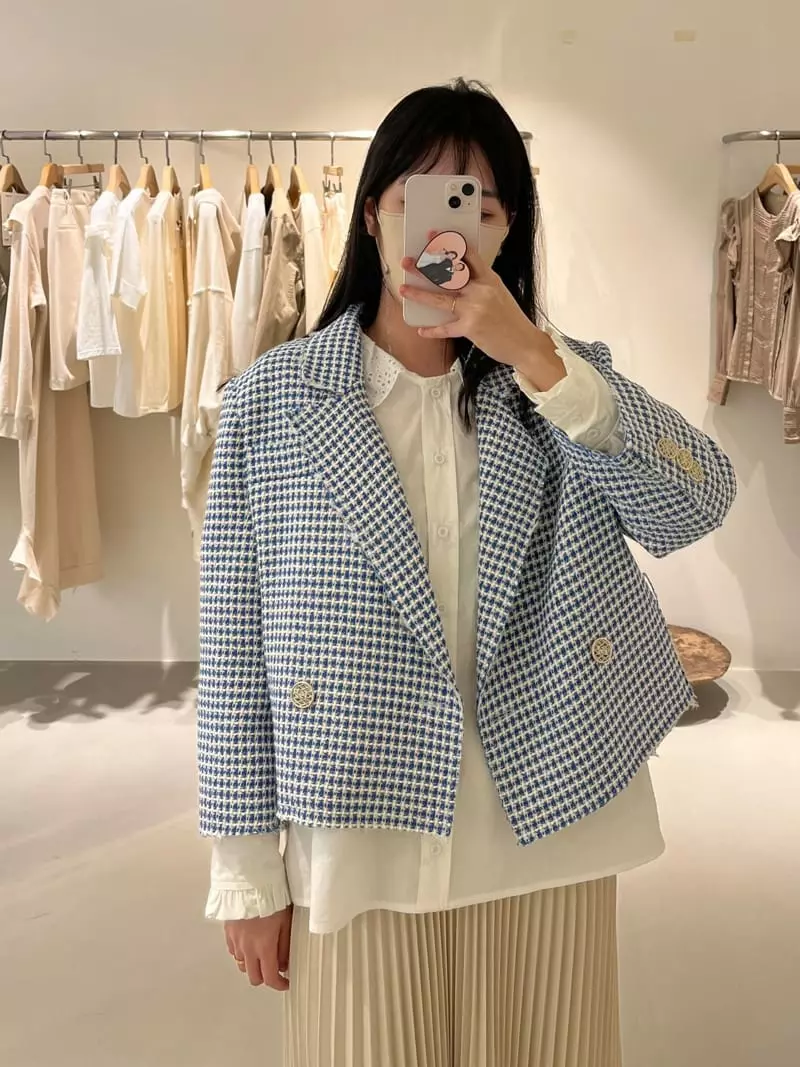 1968 - Korean Women Fashion - #womensfashion - Cha Shawl Jacket - 3