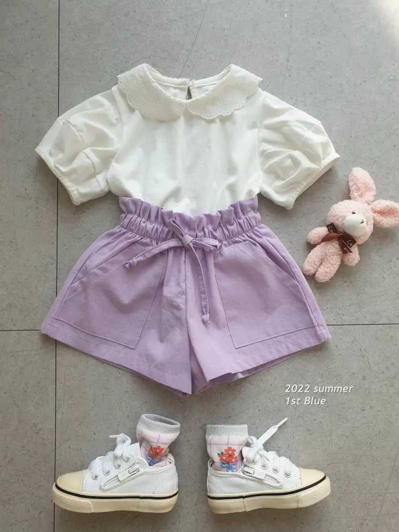 1st Blue - Korean Children Fashion - #prettylittlegirls - Summer Shorts - 2