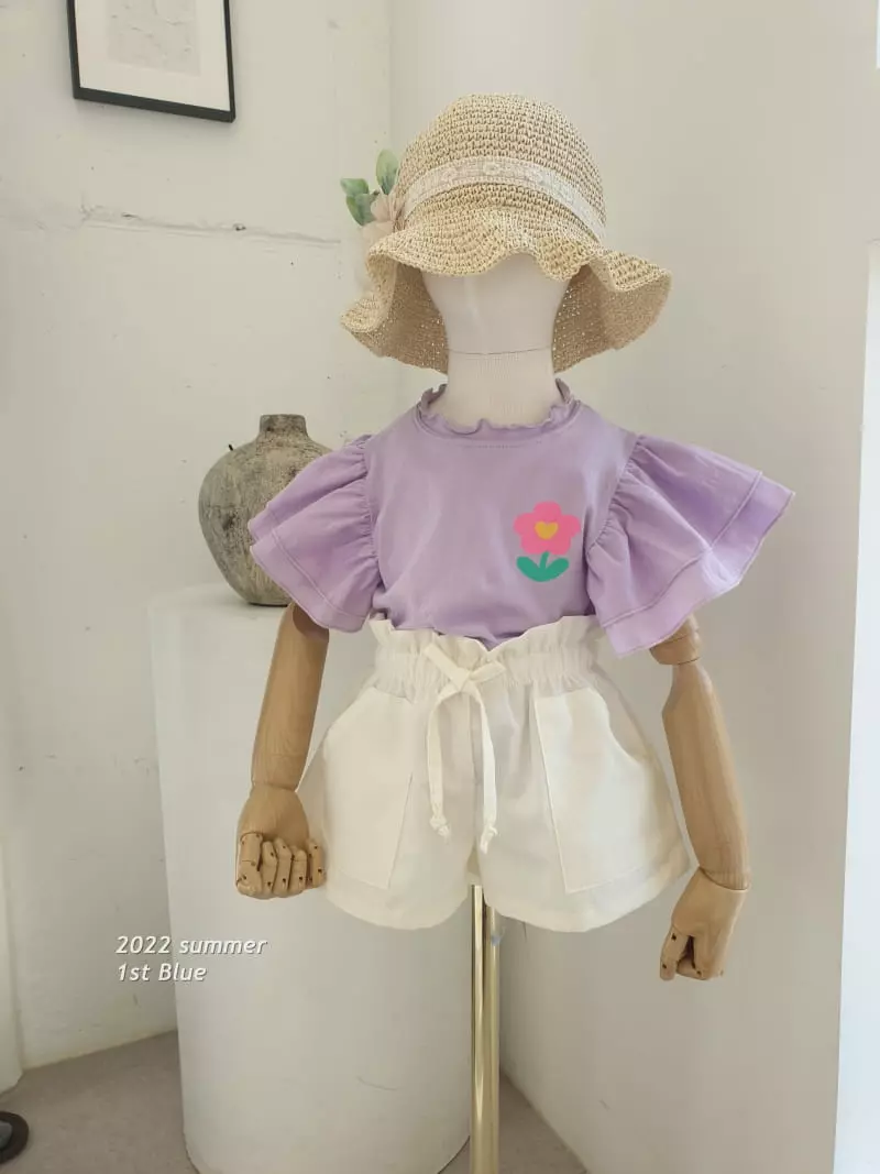 1st Blue - Korean Children Fashion - #stylishchildhood - Summer Shorts - 5