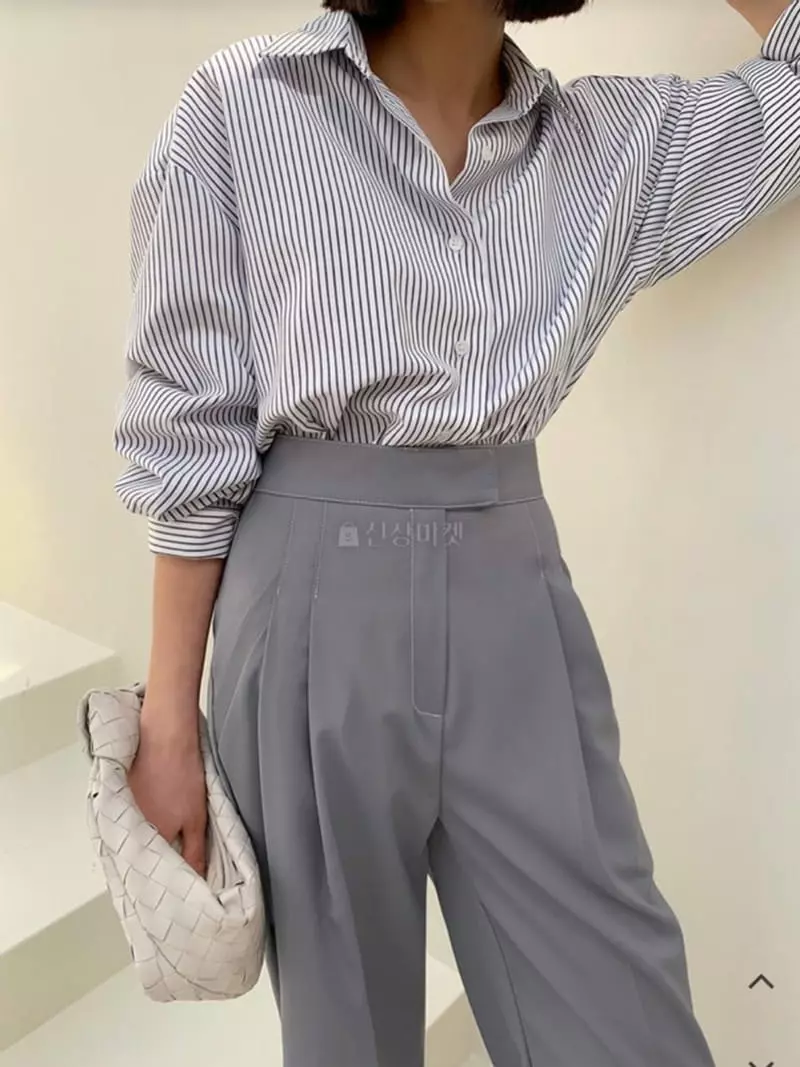 Ala Mode - Korean Women Fashion - #momslook - Blending Pants