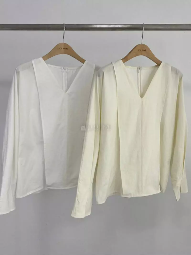 Ala Mode - Korean Women Fashion - #womensfashion - Momo Blouse - 4