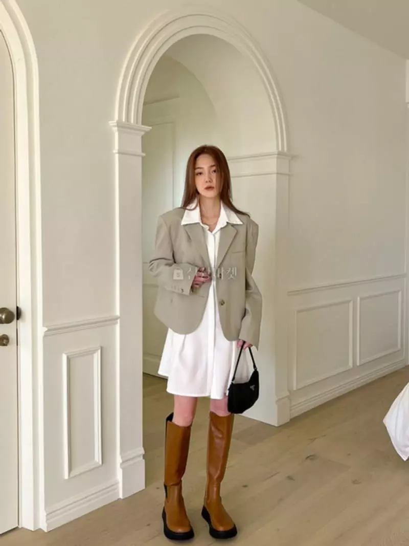 Ala Mode - Korean Women Fashion - #womensfashion - Loe Jacket - 4