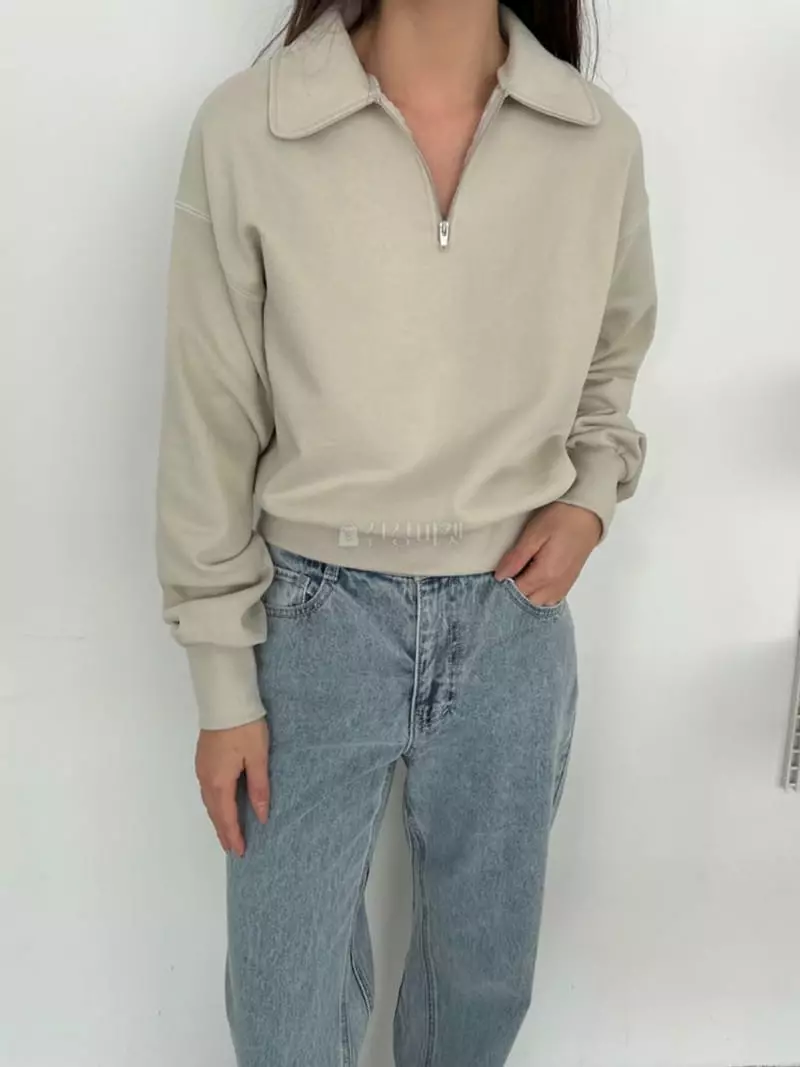 Ala Mode - Korean Women Fashion - #womensfashion - Gate Sweatshirt - 4